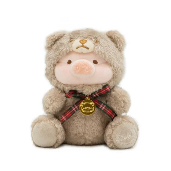 LuLu the Piggy Brown Teddy Lulu Plush 14cm