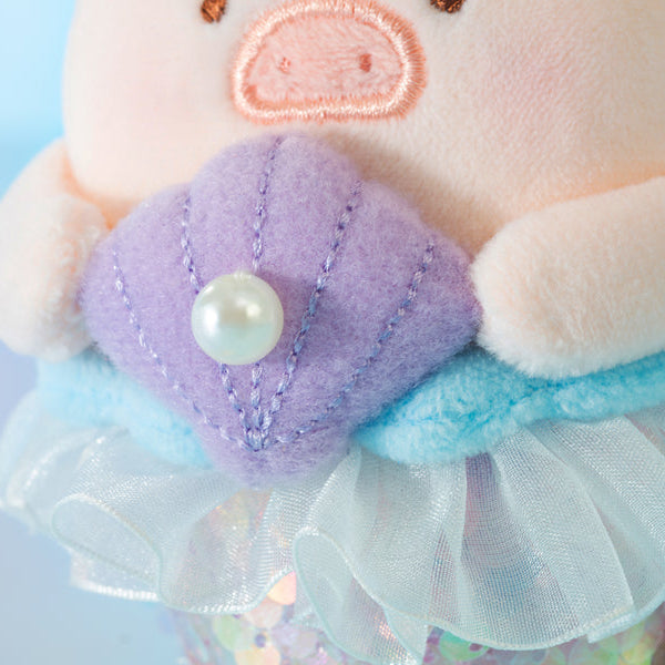 LuLu the Piggy Mermaid LuLu Plush Keychain