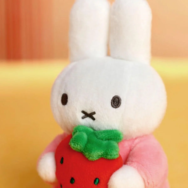 Miffy with Strawberry Keychain