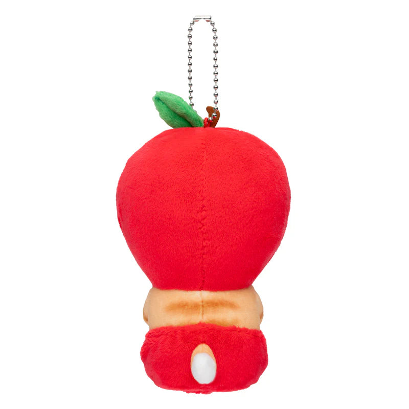 Mofusand Apple Cat Plush Keychain