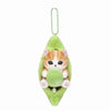 Mofusand Edamame Cat Plush Keychain