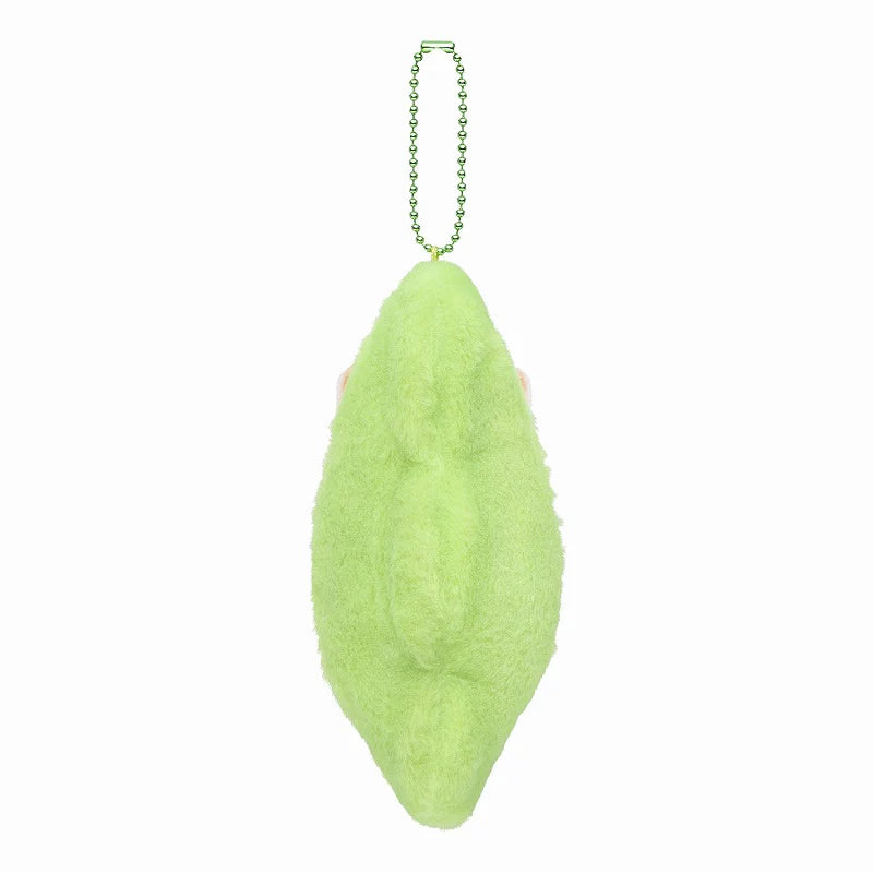 Mofusand Edamame Cat Plush Keychain