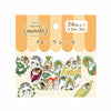 Mofusand Marche Cats in Fruits & Veggies Flake Stickers 36pcs