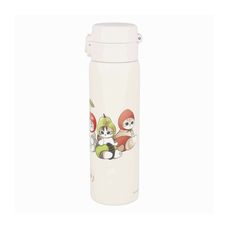 Mofusand Mofumofu Marche Fruit Cat One Push Bottle