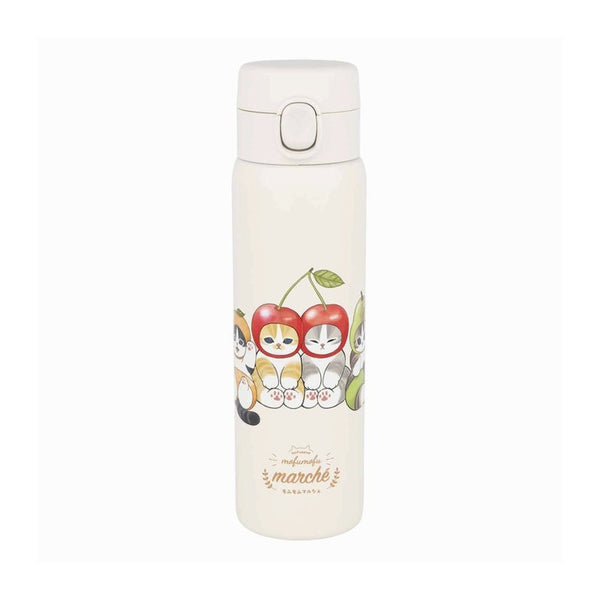 Mofusand Mofumofu Marche Fruit Cat One Push Bottle