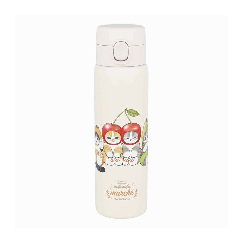 Mofusand Mofumofu Marche Fruit Cat One Push Bottle