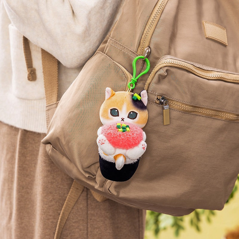 Mofusand Negitoro Sushi Cat Plush Keychain