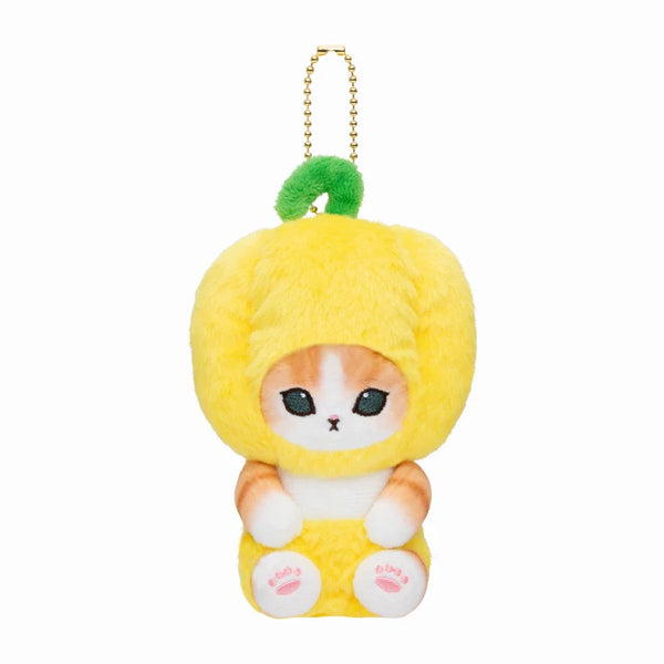 Mofusand Paprika Yellow Cat Plush Keychain