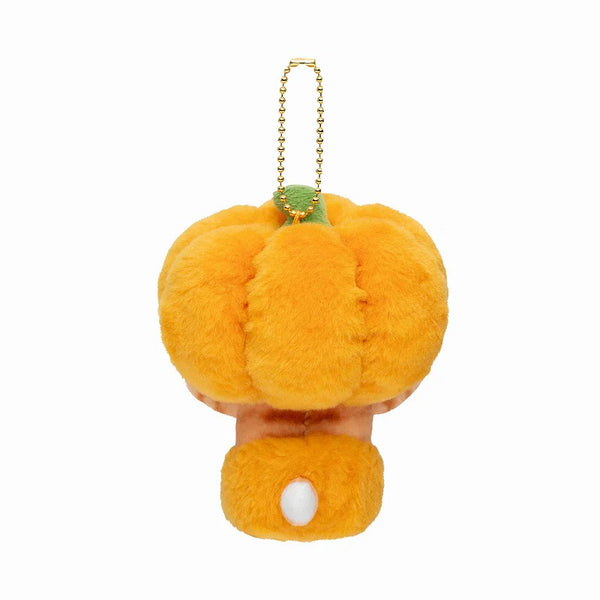 Mofusand Pumpkin Cat Plush Keychain