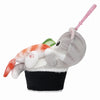Mofusand Shrimp Sushi Cat Plush Keychain