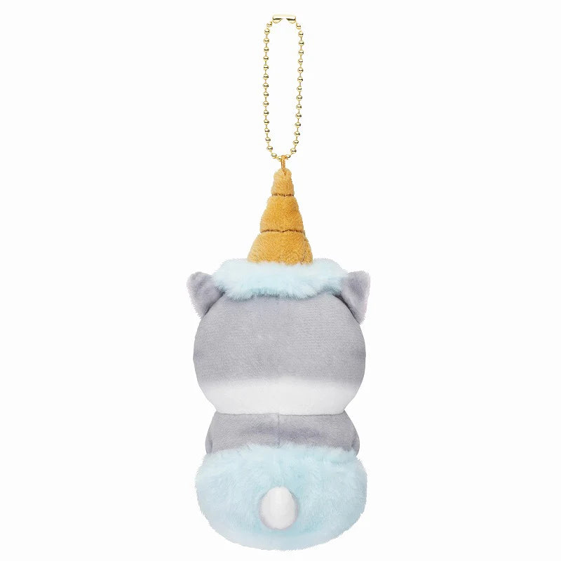 Mofusand Soda Ice Cream Cat Plush Keychain