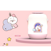 Twinkle Glory NVC Line Friends Cony round handle soft LED night light with a calming pink design for kids and adults
