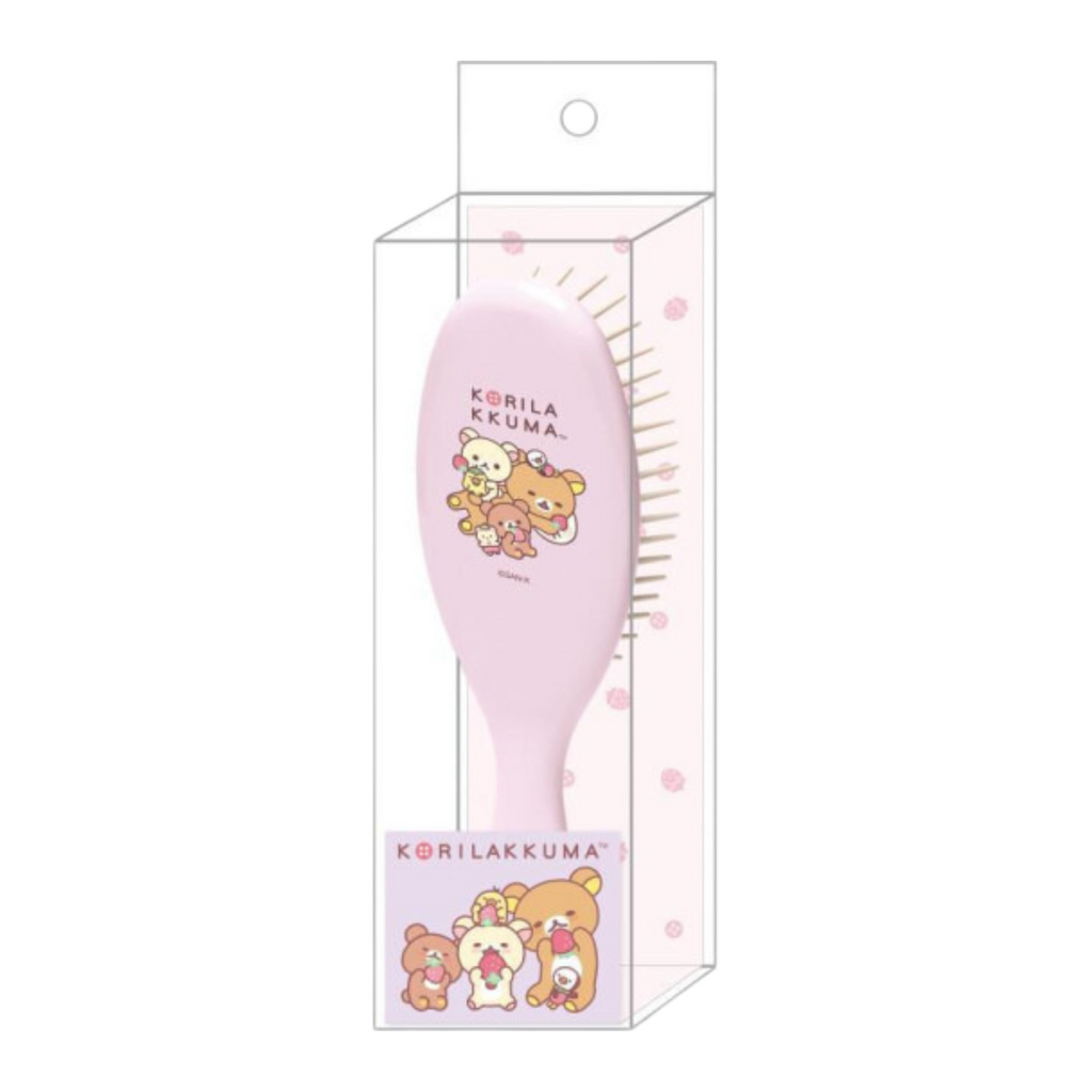 Rilakkuma Full of Strawberry Day Hair Brush