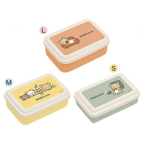Rilakkuma Home Cafe Lunch Box 3 Pcs Set