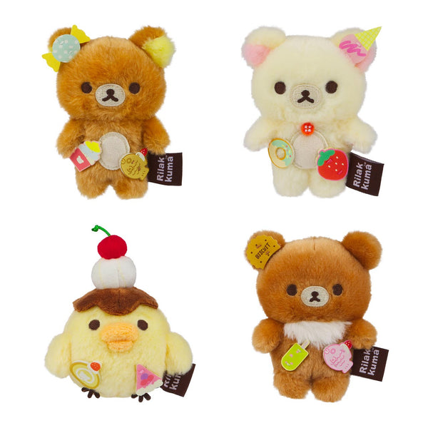 Rilakkuma Sweet Treat Plush Keychain Blind Box