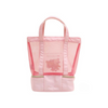 Rilakkuma and Korilakkuma Pink Mesh Tote Bag