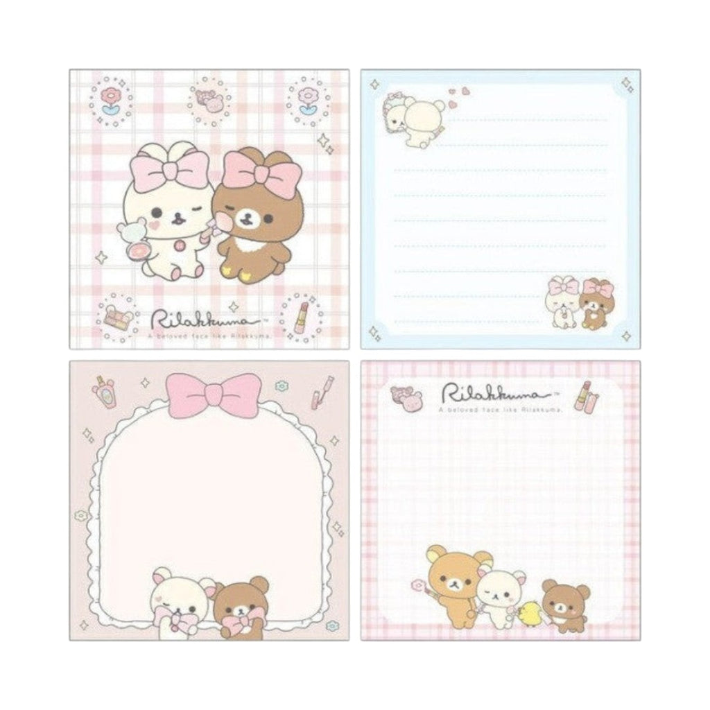 sanx-chairoikoguma-and-korilakkuma-memo-pad