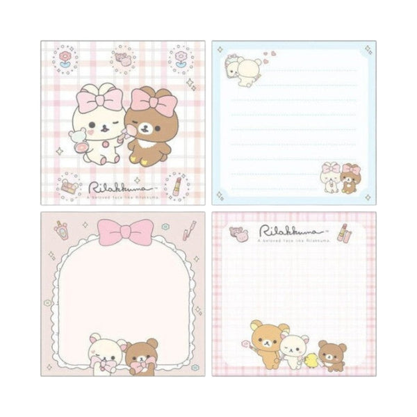 sanx-chairoikoguma-and-korilakkuma-memo-pad