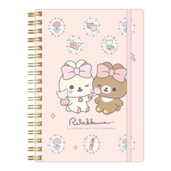 San-X Chairoikoguma Korilakkuma B6 Ring Notebook
