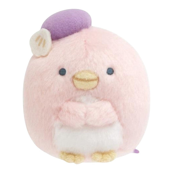 San-X Sumikko Gurashi Penguin Lagoon Hina Pink Plush Doll 8.5cm