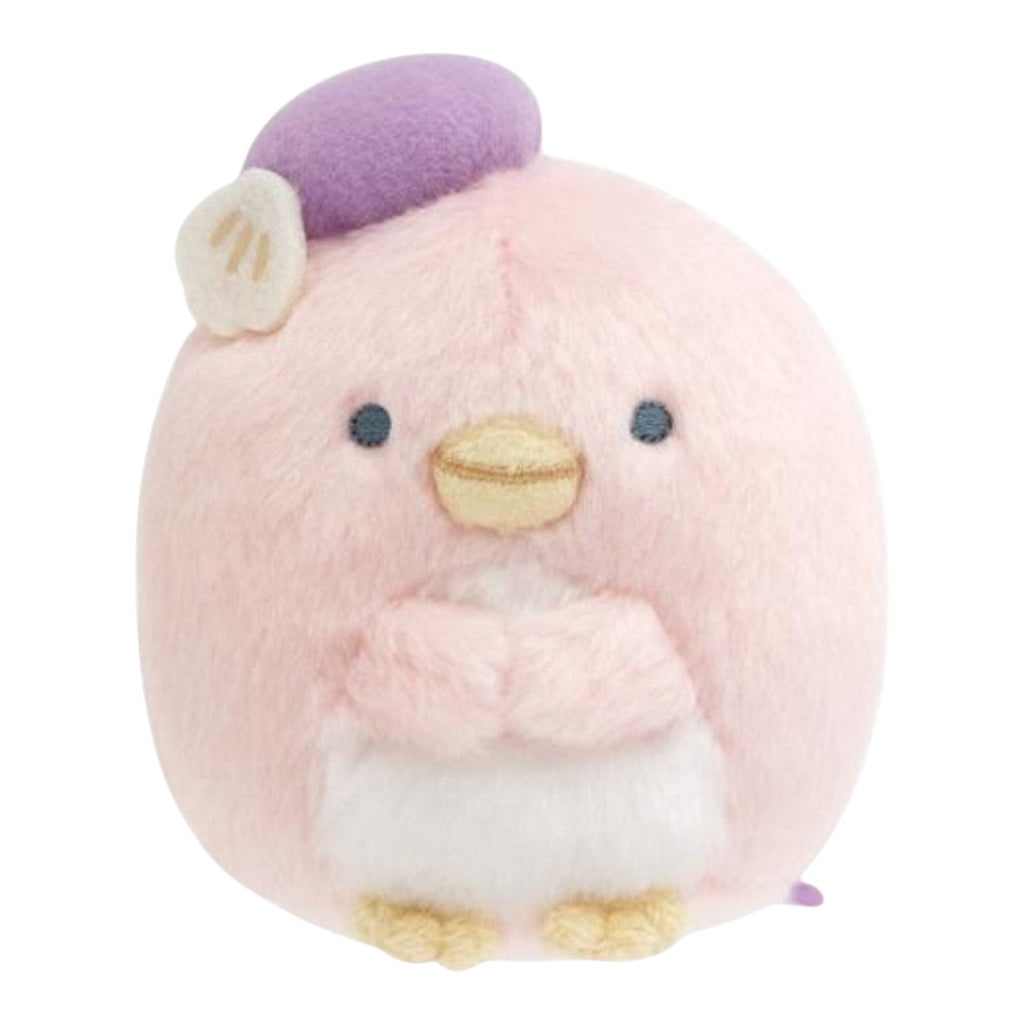 San-X Sumikko Gurashi Penguin Lagoon Hina Pink Plush Doll 8.5cm