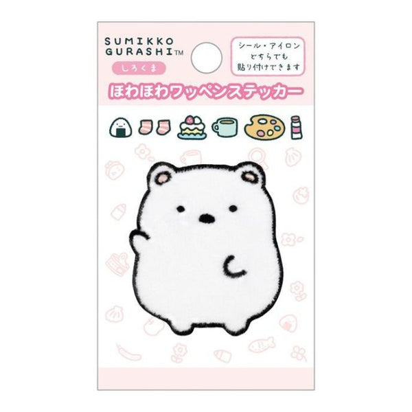 sanx-sumikko-gurashi-polar-bear-versatile-ironon-and-sticker-patch