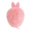 Twinkle Glory San-X Ebiten and Ebifurai no Shippo strawberry plush toy in soft pink polyester