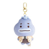 Twinkle Glory San-X Inspector Nasunbo plush keychain featuring a soft purple eggplant character with a tan vest.