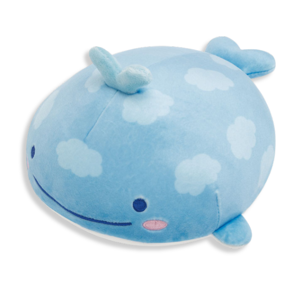 San-x Jinbesan Kokujira Whale Super Mochi S Plush 18cm