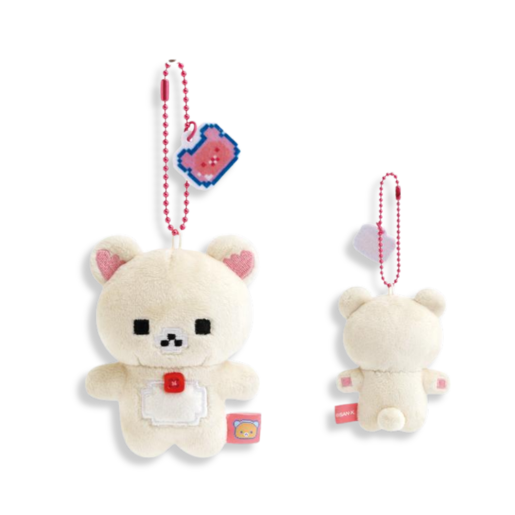 San-x Rilakkuma Gaming Hanging Plush Set