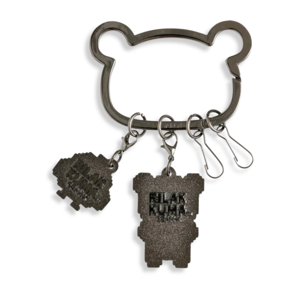 San-x Rilakkuma & Kiiroitori Yellow Chicken Metal Carabiner Keychain