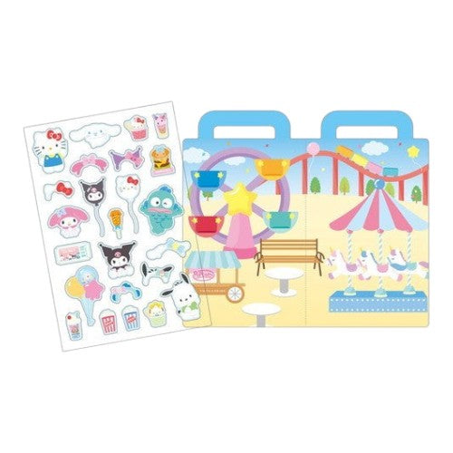 sanrio-characters-enjoy-sticker-set--fun-amusement-park-puffy-marshmallow-decals-for-kids