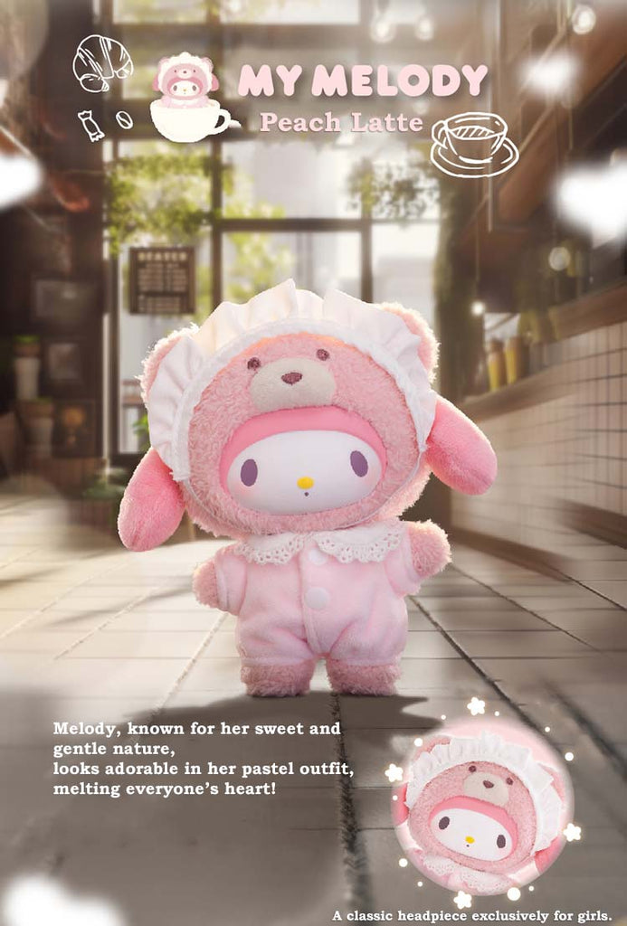 Sanrio Characters Latte Baby Series Vinyl Plush Blind Box