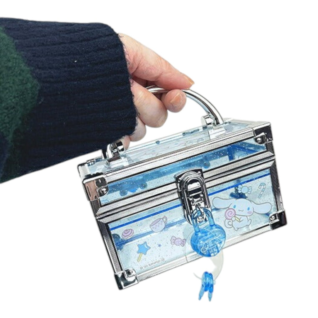 Sanrio Cinnamoroll Mini Locking Vanity Case