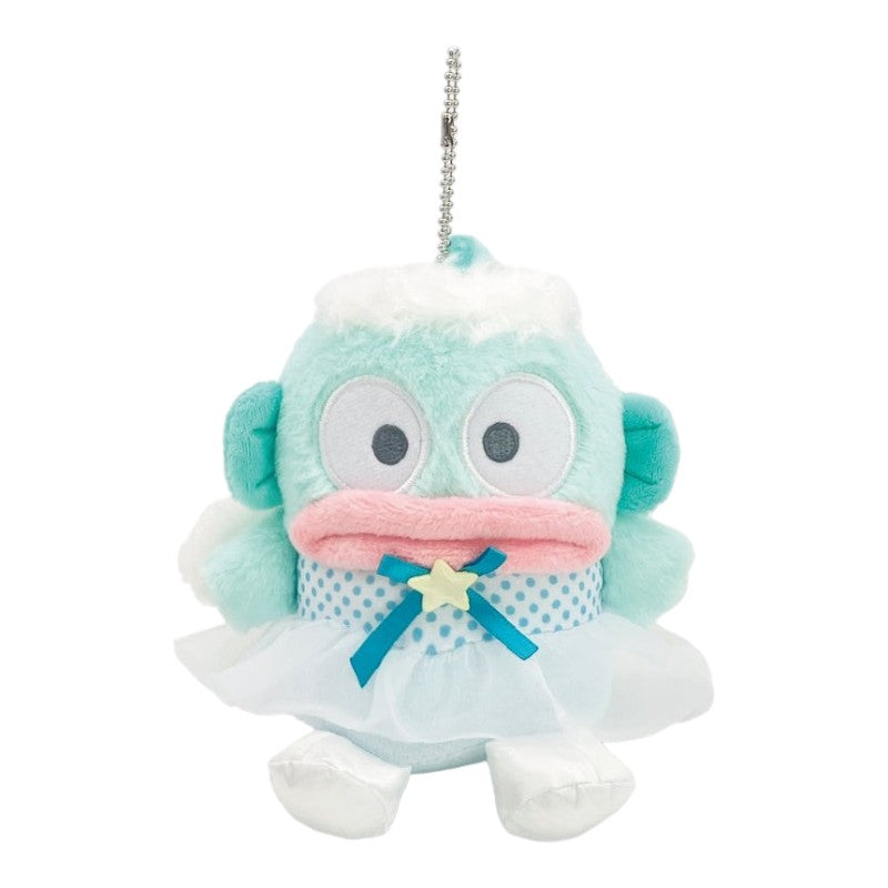 sanrio-hangyodon-angel-ballerina-plush-keychain