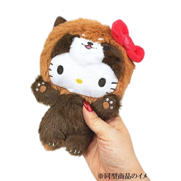 sanrio-hello-kitty-red-panda-plush-neck-pouch