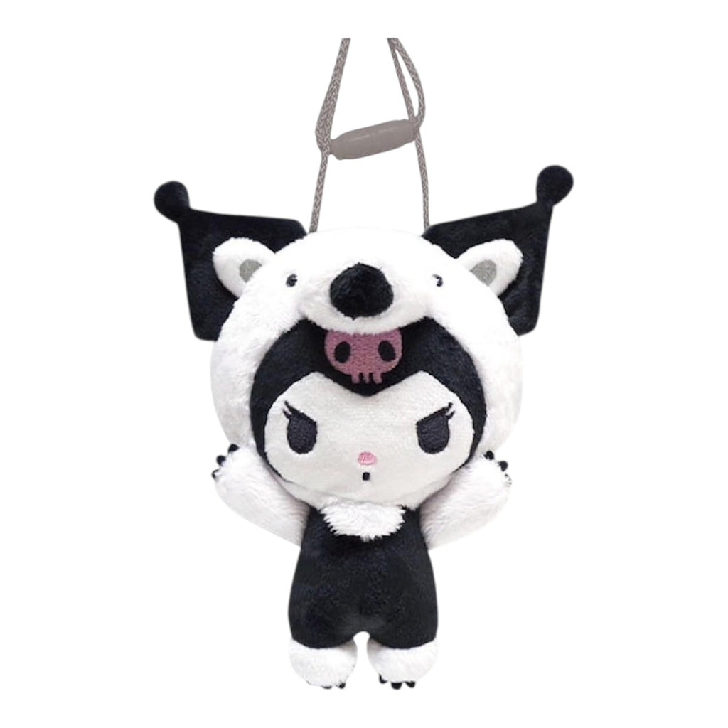 sanrio-kuromi-anteater-plush-neck-pouch