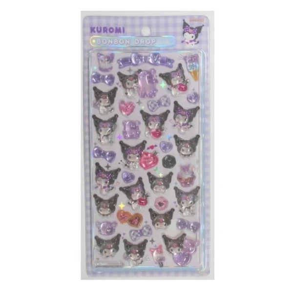 sanrio-kuromi-bonbon-drop-stickers