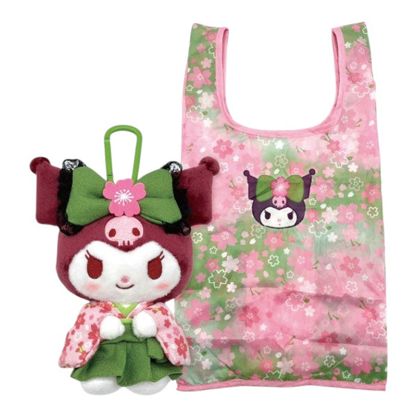 sanrio-kuromi-matcha-kimono-plush-eco-bag
