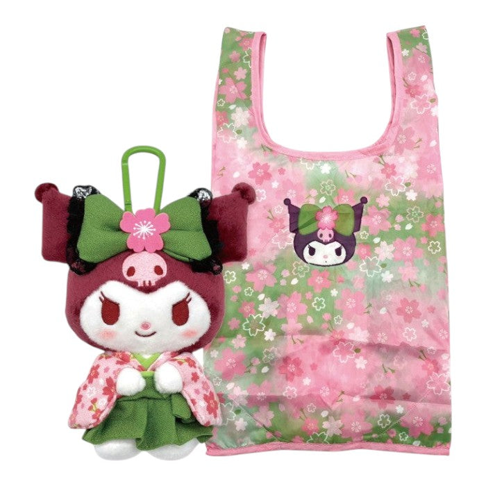 sanrio-kuromi-matcha-kimono-plush-eco-bag