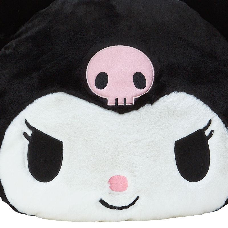 Sanrio Kuromi Medium Face Shaped Plush Cushion