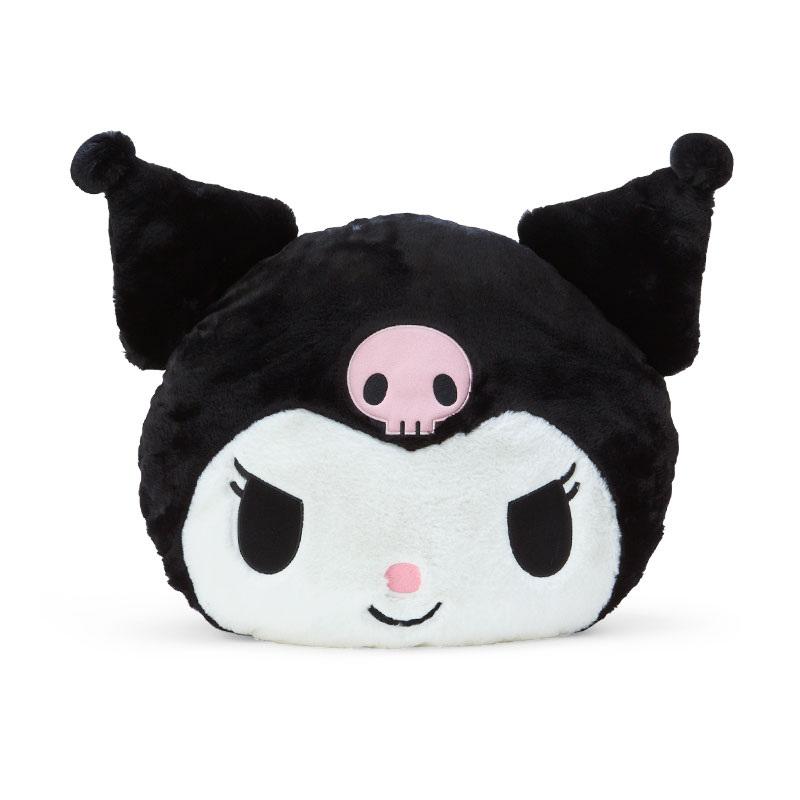 Sanrio Kuromi Medium Face Shaped Plush Cushion