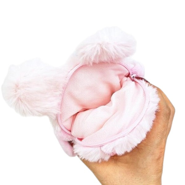 sanrio-my-melody-rabbit-plush-neck-pouch