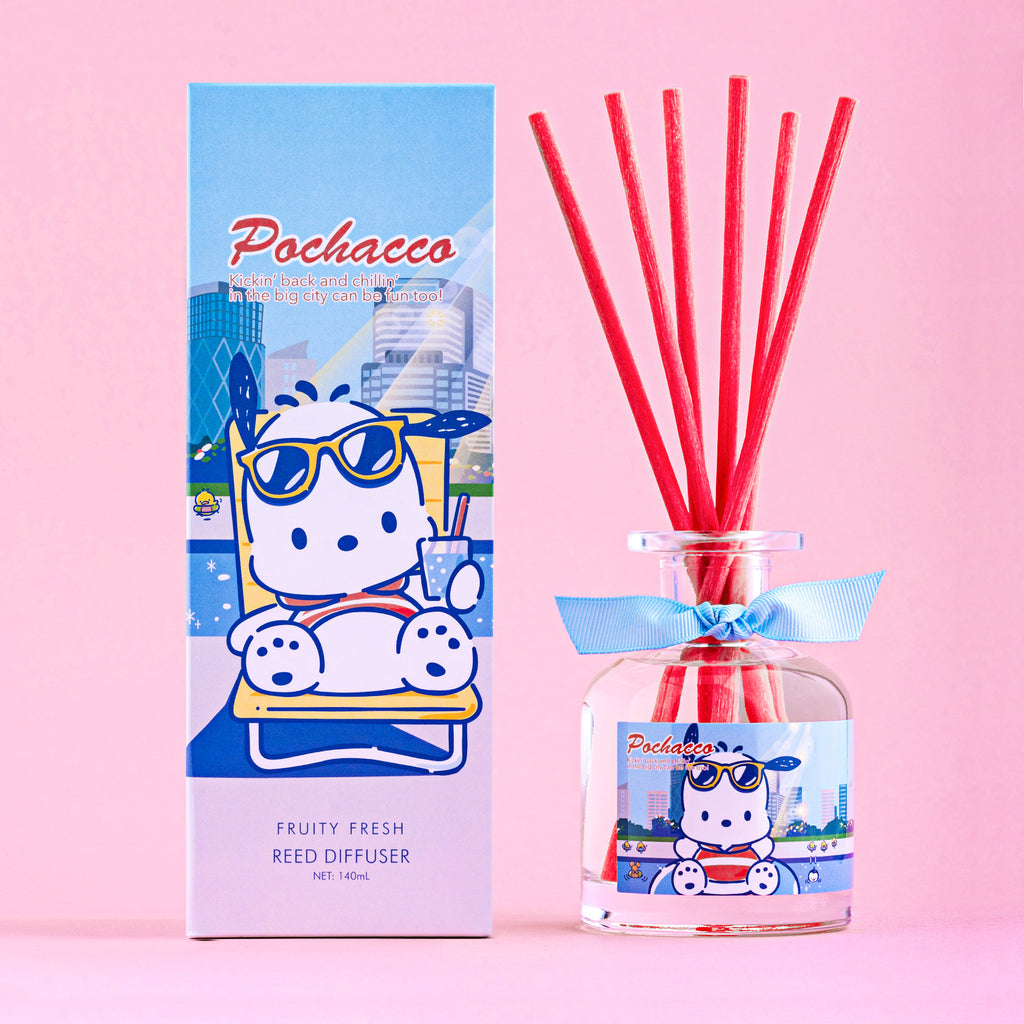 Sanrio Pochacco Fruity Fresh Reed Diffuser