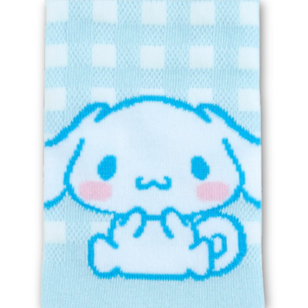 Sanrio Cinnamoroll Checkered Ankle Socks 23-25cm