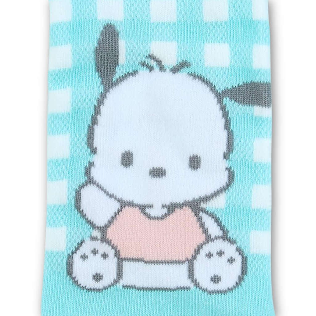 Sanrio Pochacco Checkered Ankle Socks 23-25cm