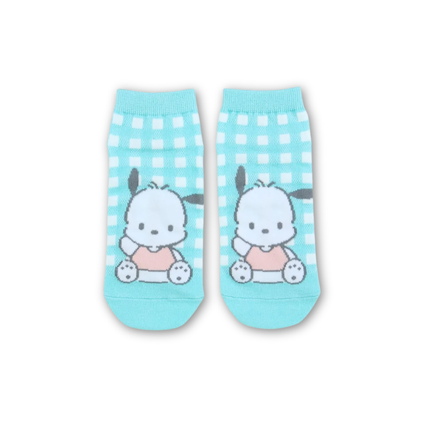 Sanrio Pochacco Checkered Ankle Socks 23-25cm