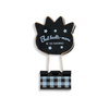 Sanrio Bad Badtz-Maru Gingham Binder Clips 3-pcs Set 2