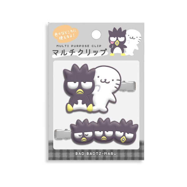 Sanrio Badtz-Maru & Hana-Maru Hair Clip 2-pcs Set