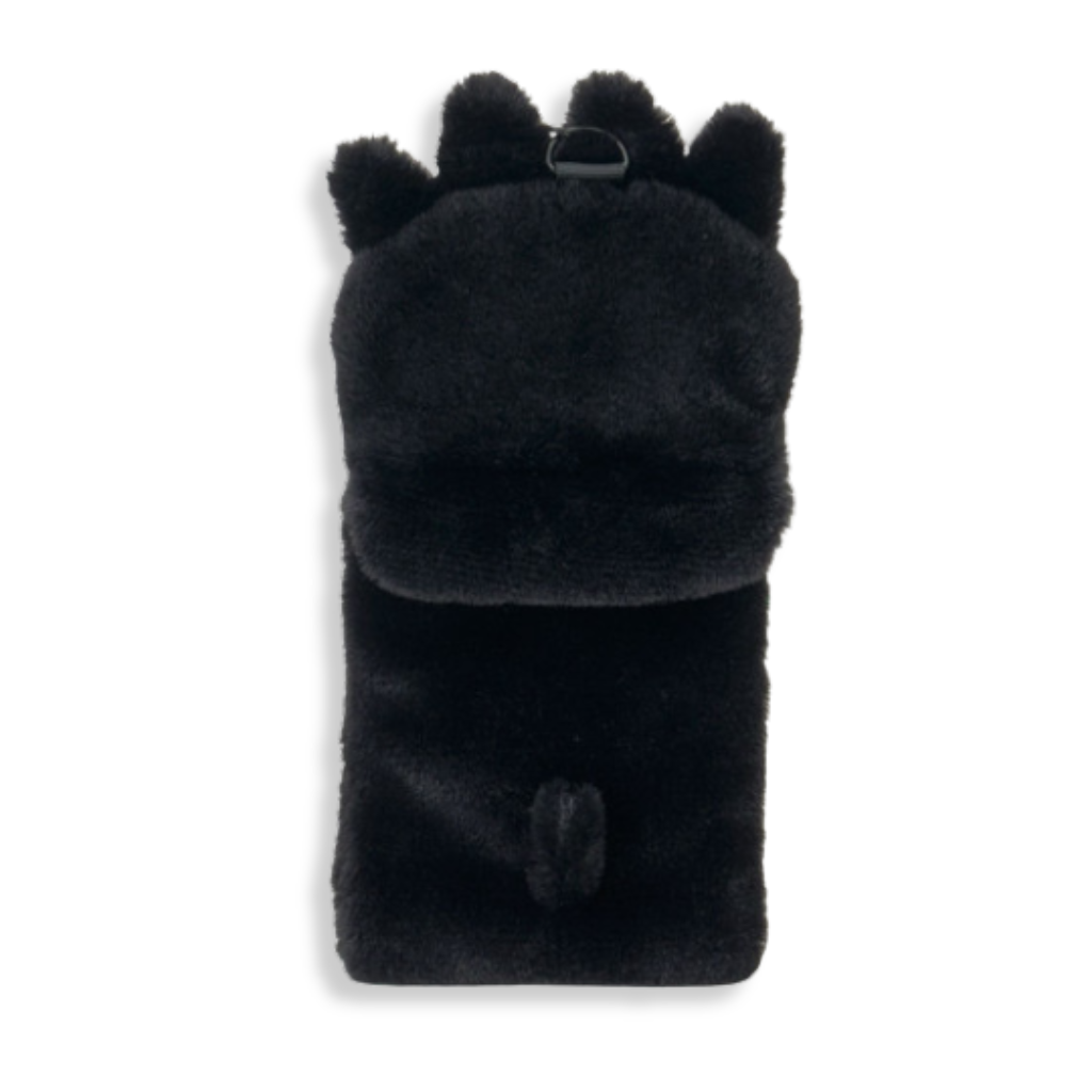 Sanrio Badtz-maru Fluffy Fabric Trading Card Holder